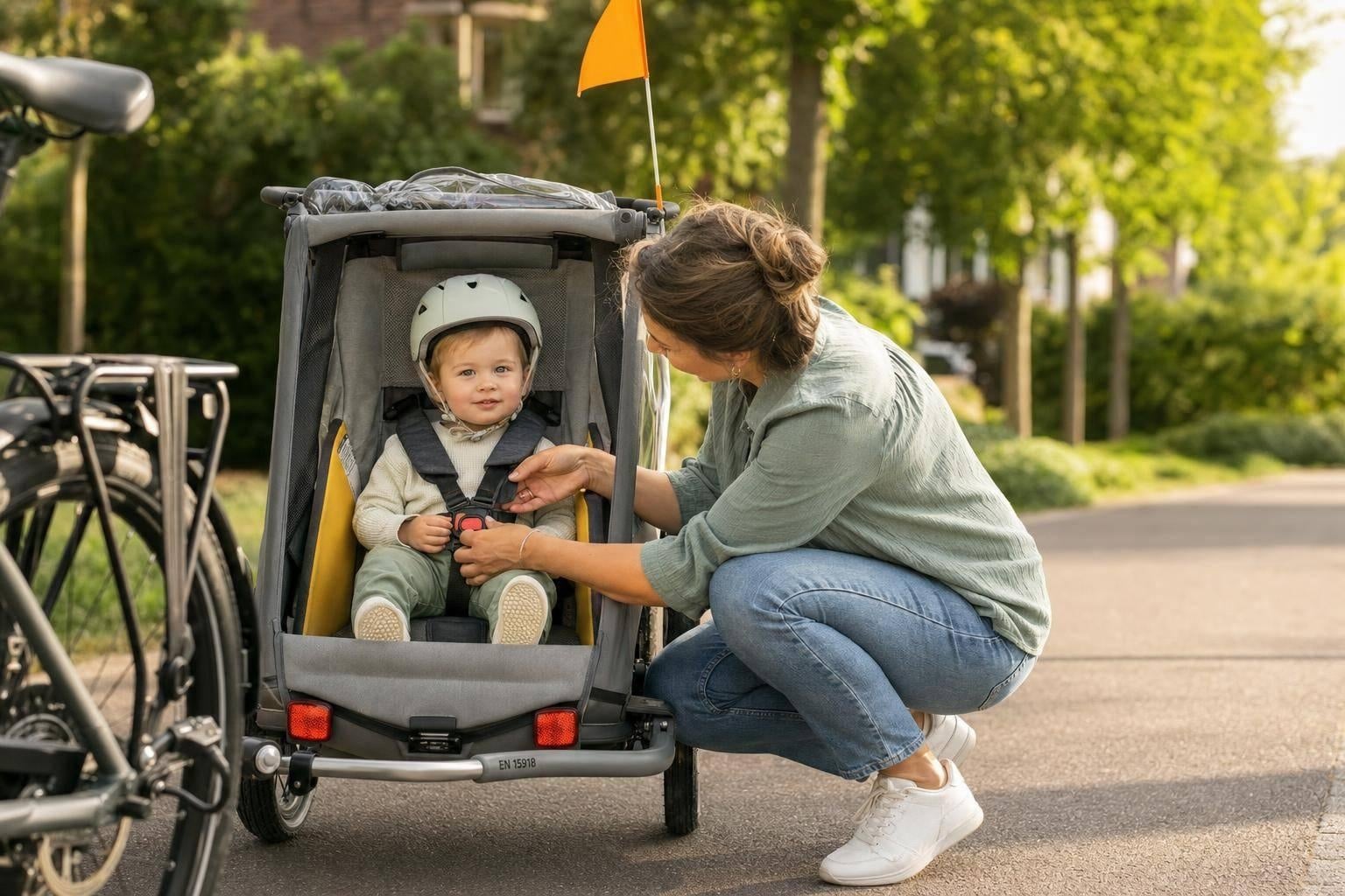 Fietskar voor kinderen: leeftijd en normen