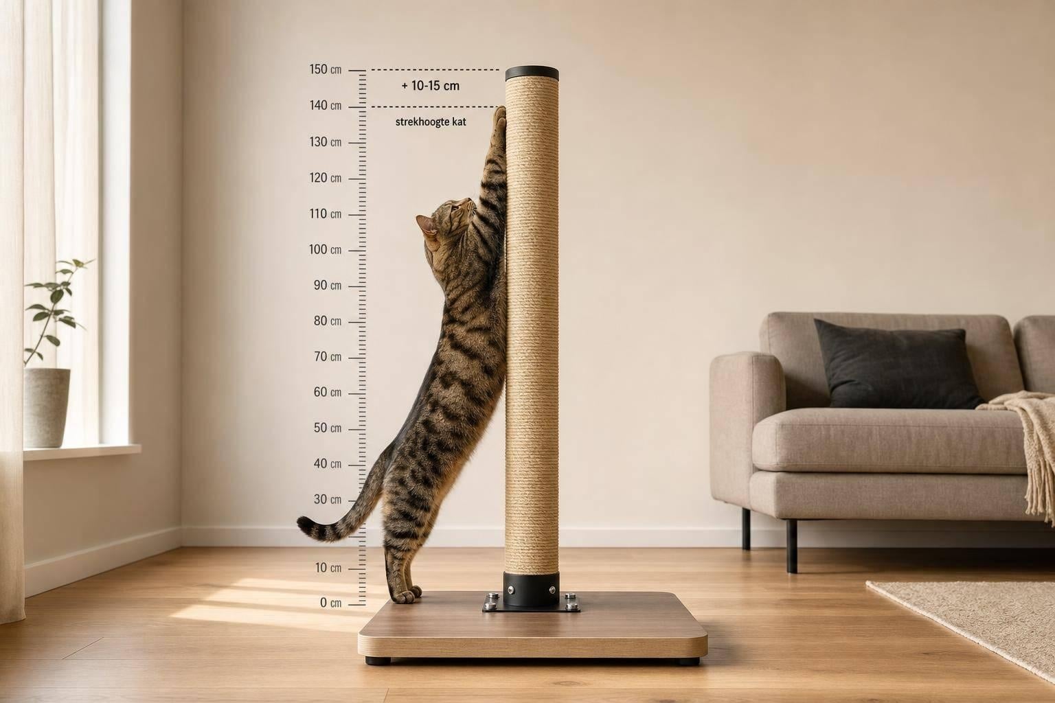 Krabpaal kiezen: hoogte en stabiliteit