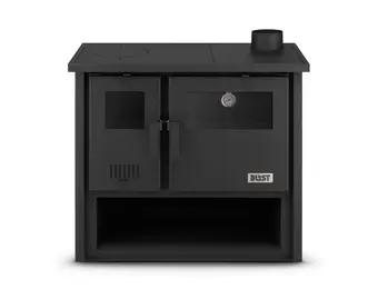 Houtfornuis OLIMP 9 - 9 kW - houtkachel met oven en kookplaat