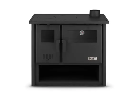 Houtfornuis OLIMP 9 - 9 kW - houtkachel met oven en kookplaat