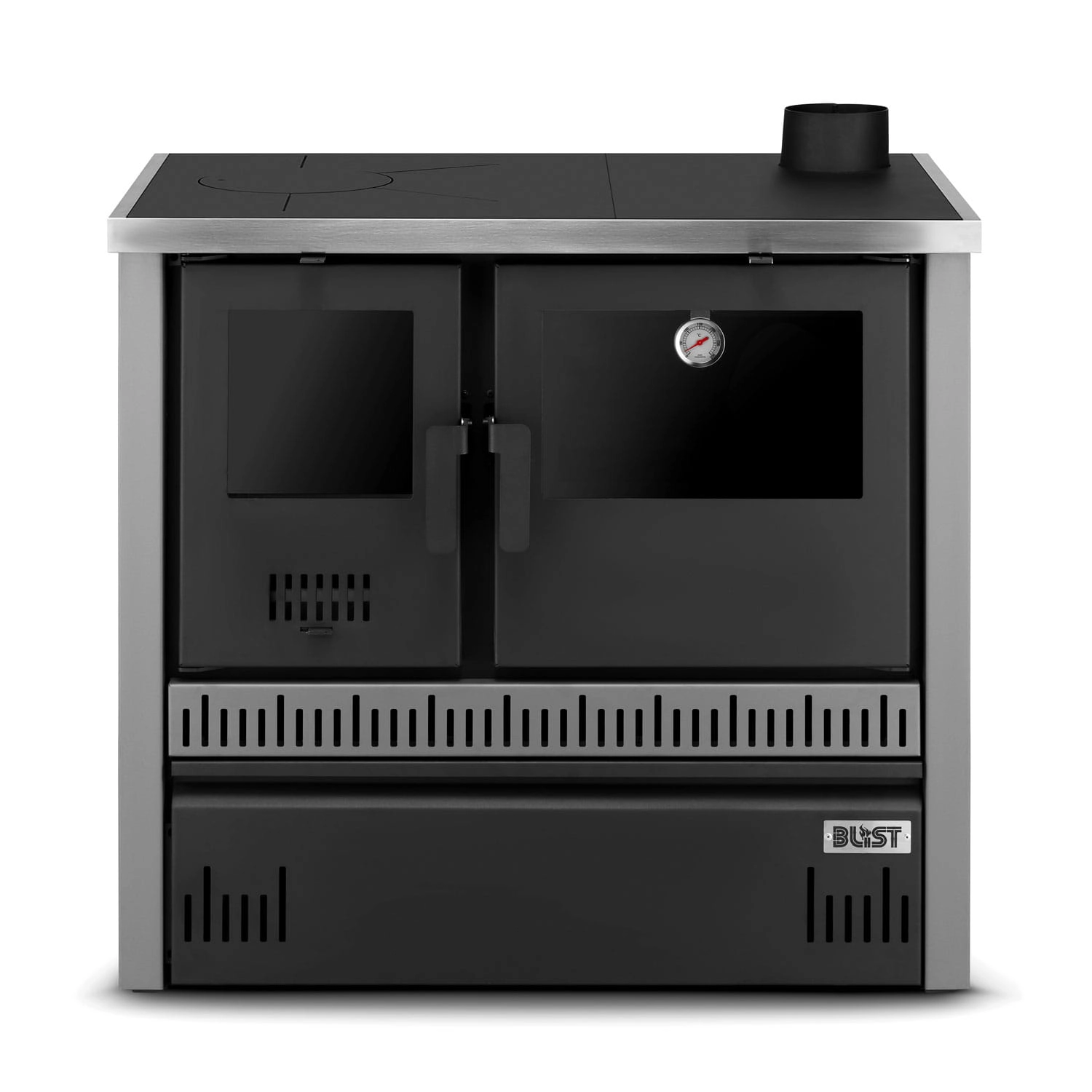 Houtfornuis OLIMP 12 - 12 kW - houtkachel met oven en kookplaat