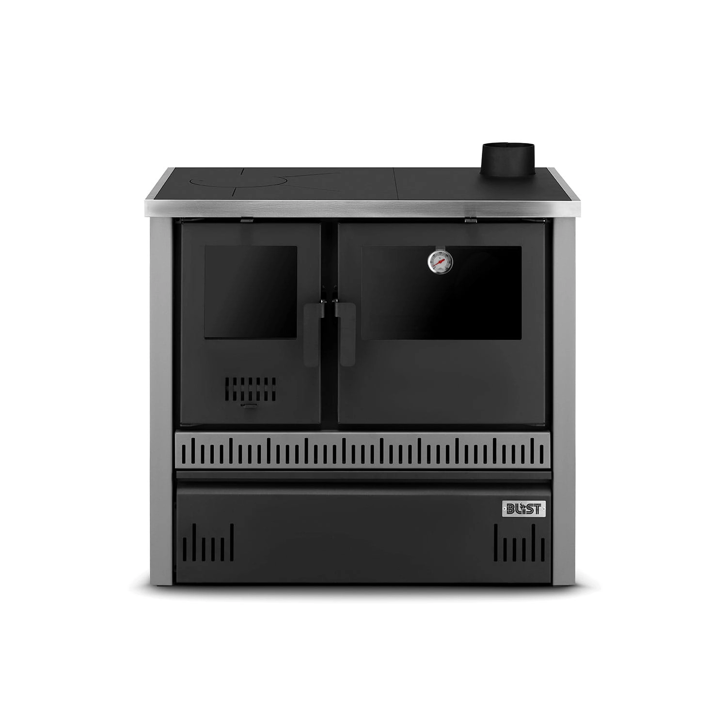 Houtfornuis OLIMP 12 - 12 kW - houtkachel met oven en kookplaat