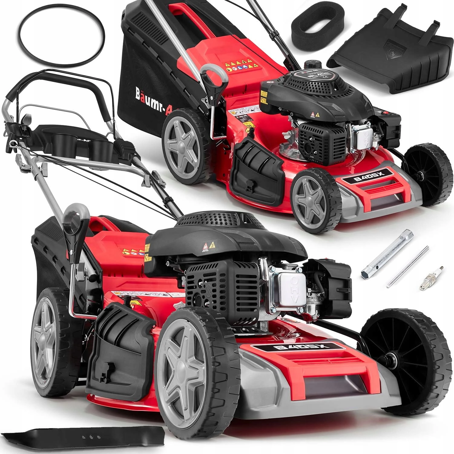 Benzine grasmaaier - BAUMR-AG 840SX - 51 cm - 5 pk