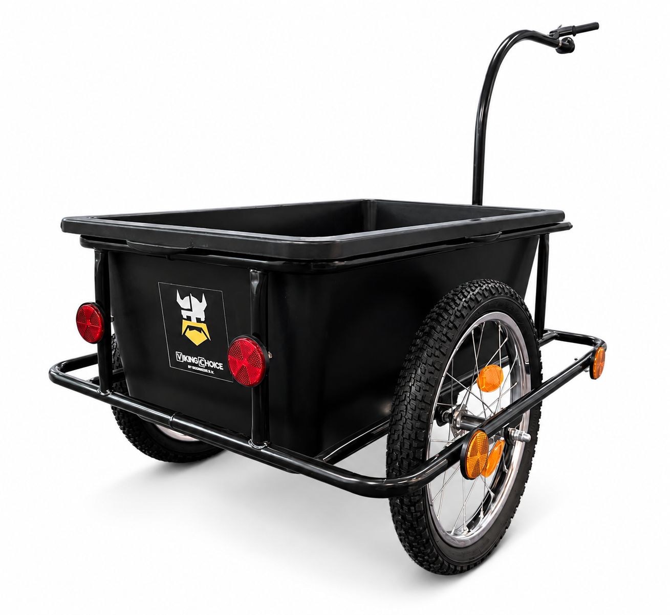 Fietskar - Fietsaanhanger - tot 50 kg - afneembare transportbox