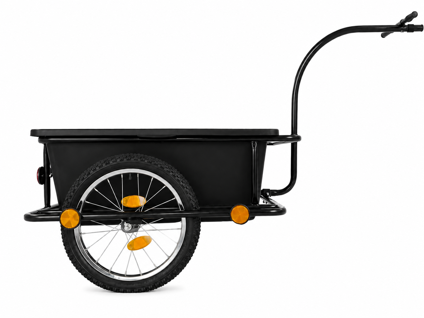 Fietskar - Fietsaanhanger - tot 50 kg - afneembare transportbox