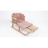 Kussen voor op de slee - comfortabel & waterdicht - beige