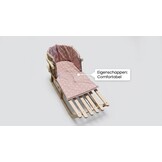 Kussen voor op de slee - comfortabel & waterdicht - beige
