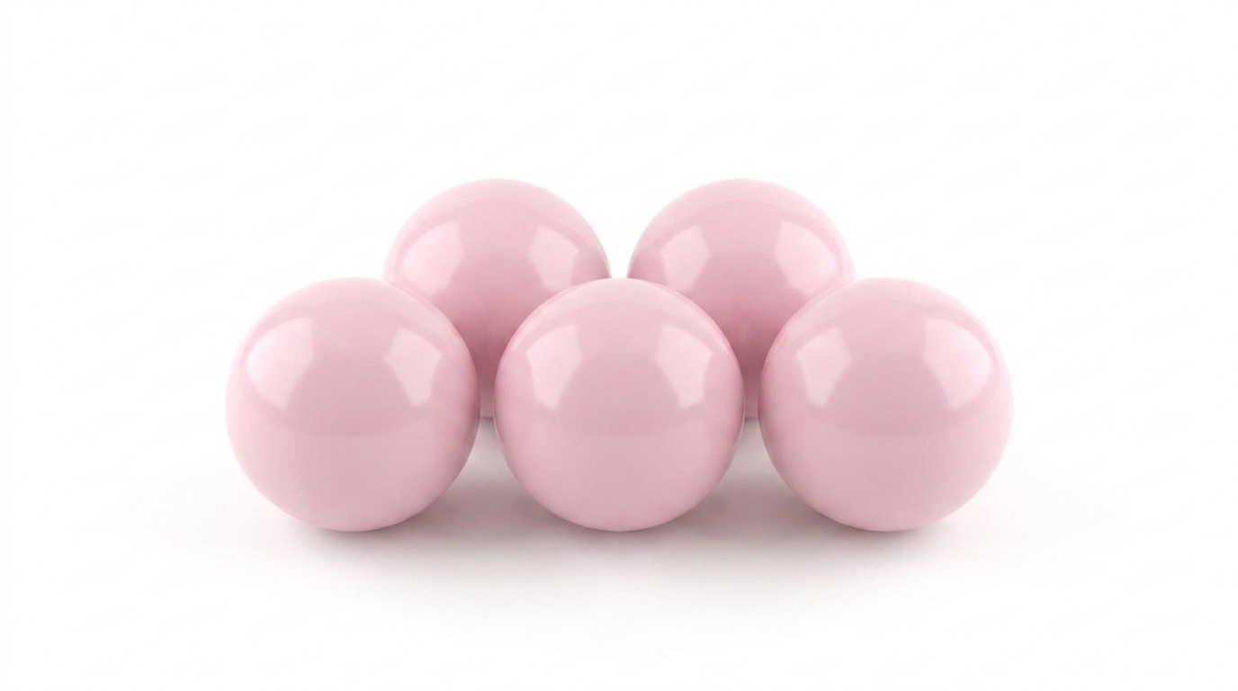 Ballenbak ballen licht roze (70mm) 300 stuks