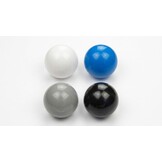 Ballenbak ballen 300 stuks 7cm, wit, blauw, grijs, zwart