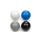 Ballenbak ballen 300 stuks 7cm, wit, blauw, grijs, zwart