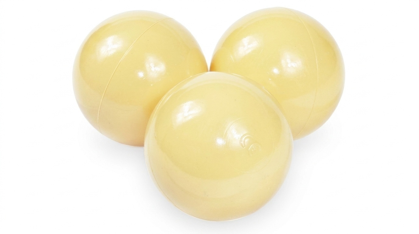 Ballenbak ballen beige (70mm) 300 stuks