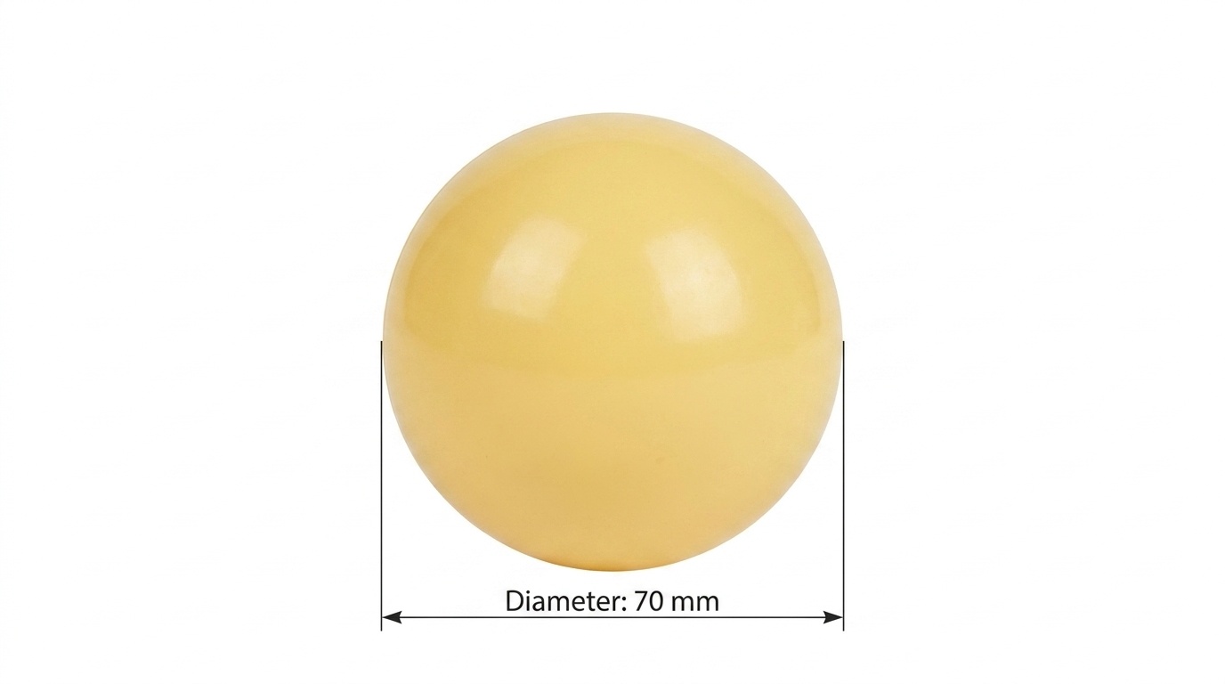Ballenbak ballen beige (70mm) 300 stuks