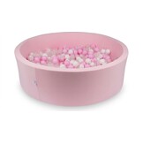 Ballenbak XXL - 700 ballen - 130 x 40 cm - ballenbad - rond roze