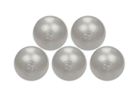 Ballenbak ballen parelmoer (70mm) 300 stuks
