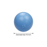 Ballenbak ballen baby blauw (70mm) 300 stuks