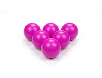 Ballenbak ballen roze (70mm) 100 stuks