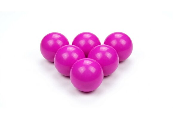 Ballenbak ballen roze (70mm) 100 stuks