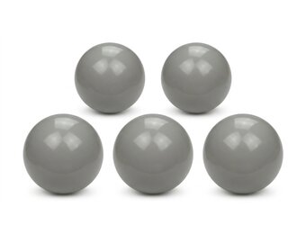 Ballenbak ballen grijs (70mm) 100 stuks