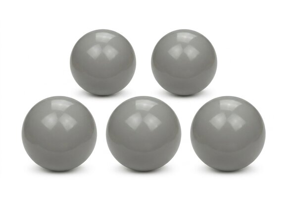 Ballenbak ballen grijs (70mm) 100 stuks