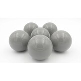 Ballenbak ballen grijs (70mm) 100 stuks