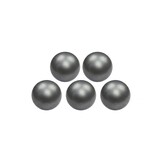Ballenbak ballen zilver (70mm) 100 stuks