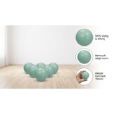 Ballenbak ballen licht mint (70mm) 1000 stuks