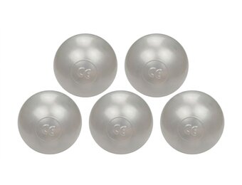 Ballenbak ballen parelmoer (70mm) 100 stuks