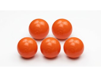 Ballenbak ballen oranje (70mm) 100 stuks