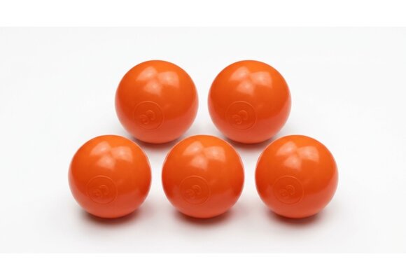 Ballenbak ballen oranje (70mm) 100 stuks