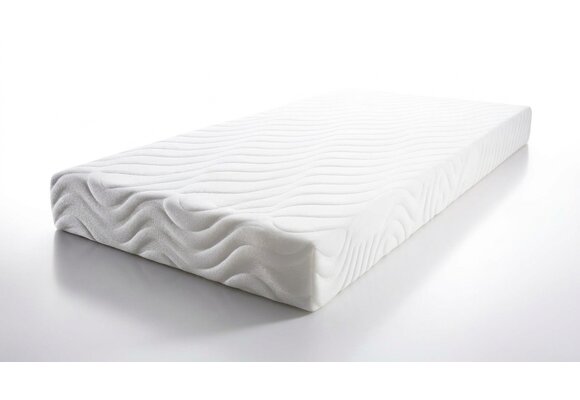 Matras 90x200 cm - Koudschuim HR30/150 - Wit - 7cm dik