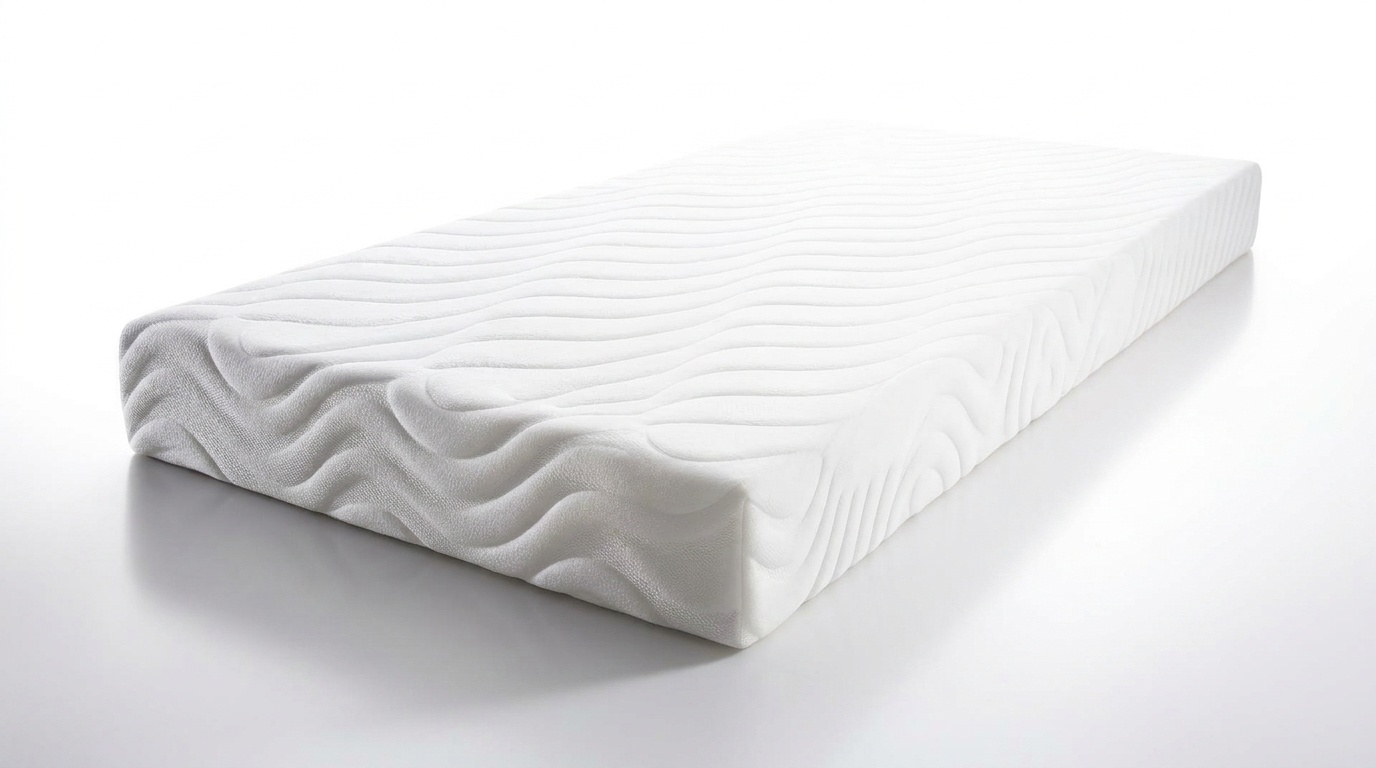 Matras 90x200 cm - Koudschuim HR30/150 - Wit - 7cm dik
