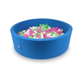 Ballenbak XXL - 700 ballen - 130 x 40 cm - ballenbad - rond blauw