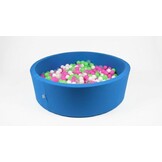 Ballenbak XXL - 700 ballen - 130 x 40 cm - ballenbad - rond blauw