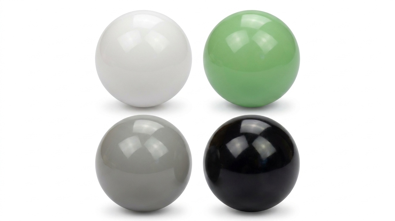 Ballenbak ballen 500 stuks 7cm, wit, lichtgroen, grijs, zwart
