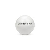 Ballenbak ballen 500 stuks 7cm, wit, lichtgroen, grijs, zwart