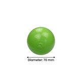 Ballenbak ballen 500 stuks 7cm, lichtgroen, groen, zwart