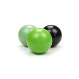 Ballenbak ballen 500 stuks 7cm, lichtgroen, groen, zwart