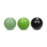 Ballenbak ballen 300 stuks 7cm, lichtgroen, groen, zwart