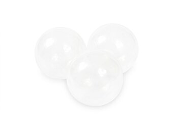 Ballenbak ballen transparant (70mm) 300 stuks