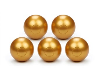 Ballenbak ballen goud (70mm) 300 stuks