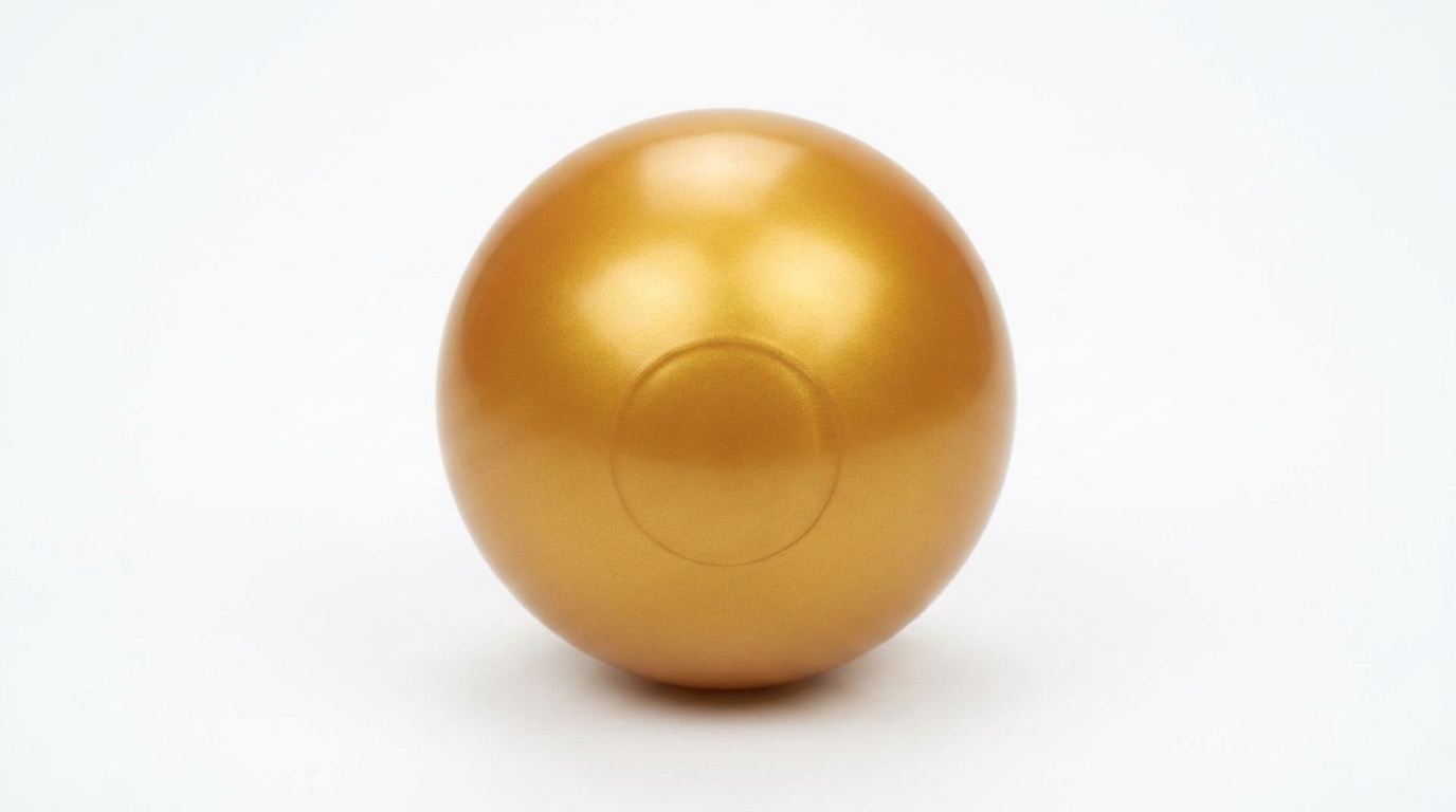 Ballenbak ballen goud (70mm) 300 stuks