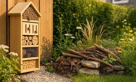 Bug Hotels vs. Natuurlijke Schuilplaatsen