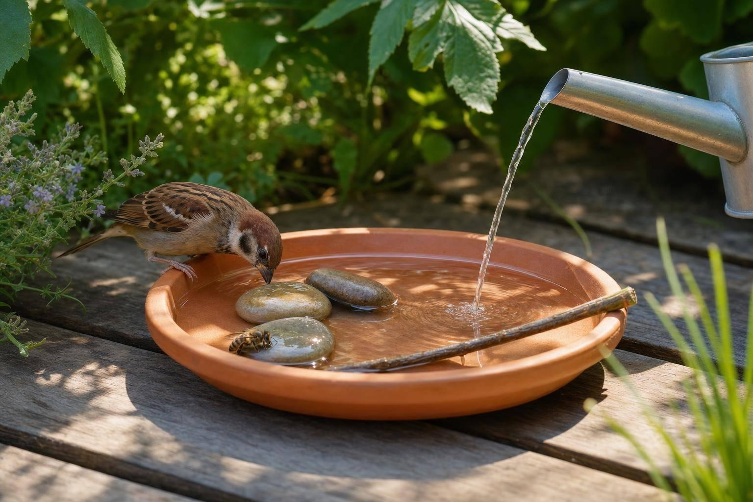Waterbronnen Voor Dieren In De Zomer