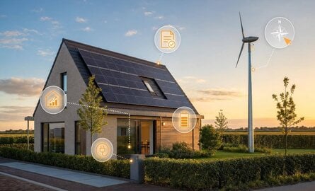 Kleine windturbines en zonnepanelen combineren
