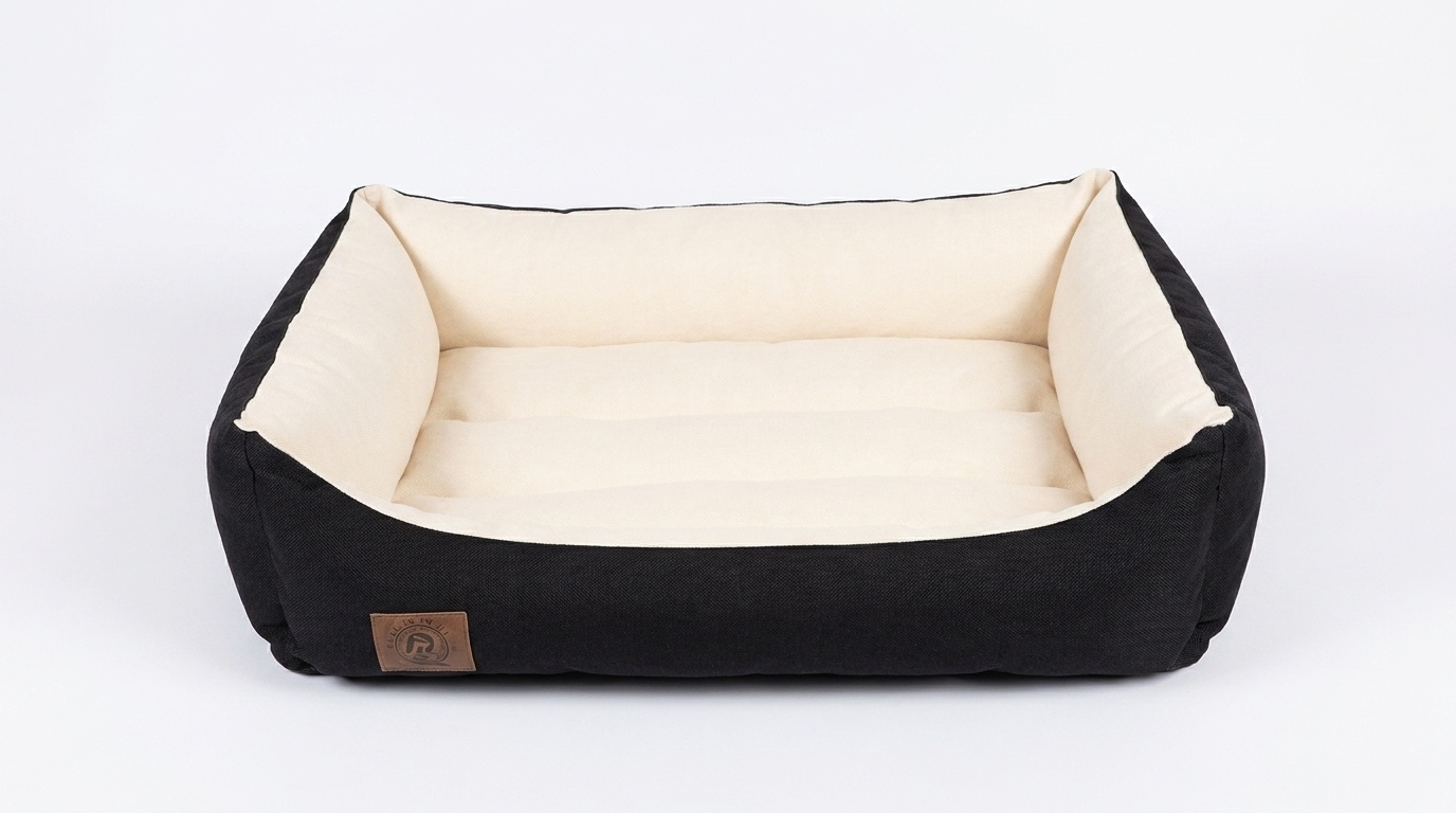 XXL Hondenbed van kunstleer - hondenkussen hondensofa kattenbed hondenkorf - waterdicht 90 X 60 cm