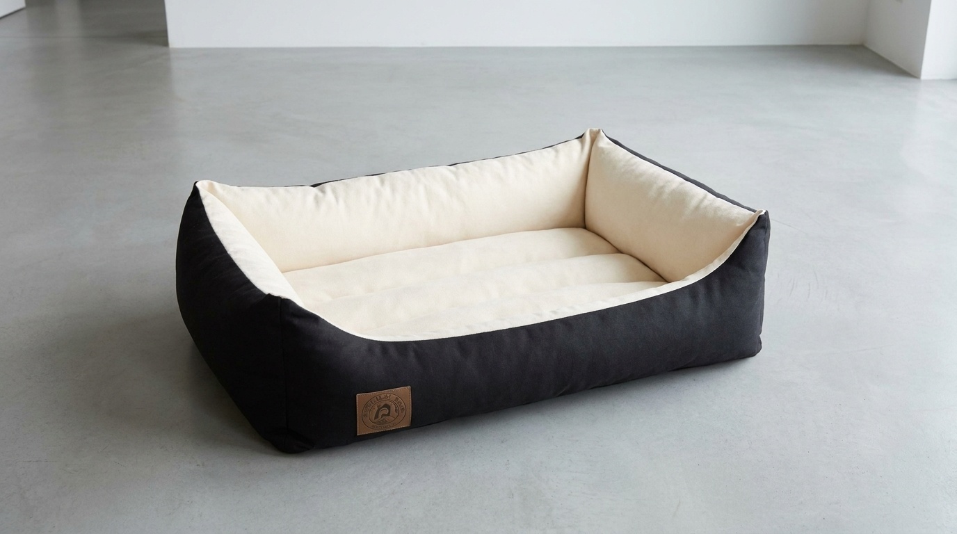 XXL Hondenbed van kunstleer - hondenkussen hondensofa kattenbed hondenkorf - waterdicht 90 X 60 cm