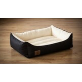 XXL Hondenbed van kunstleer - hondenkussen hondensofa kattenbed hondenkorf - waterdicht 90 X 60 cm