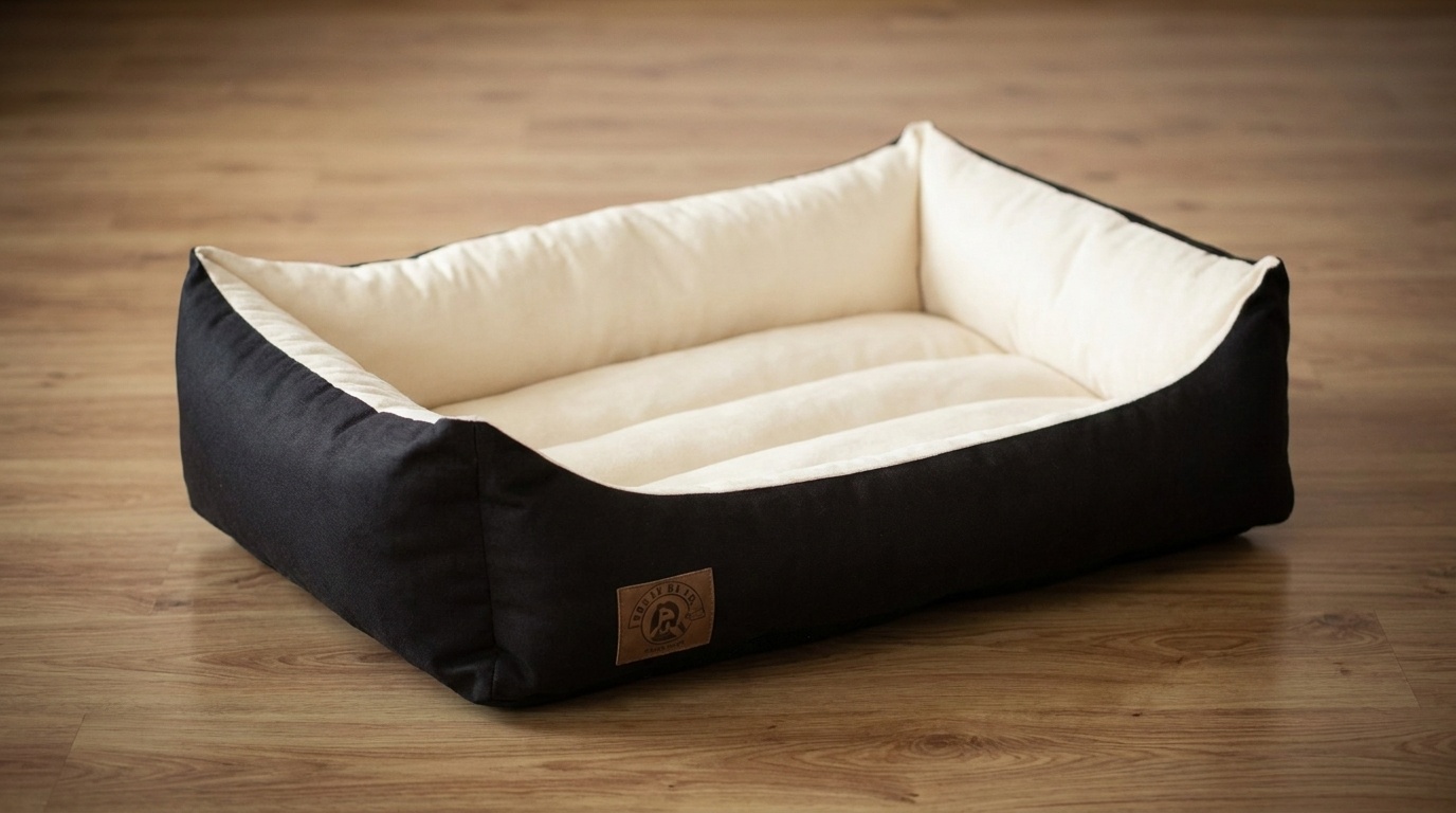 XXL Hondenbed van kunstleer - hondenkussen hondensofa kattenbed hondenkorf - waterdicht 90 X 60 cm