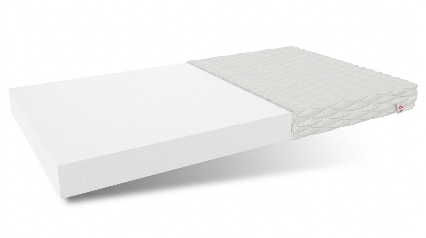 Koudschuim matras 160x200 H3 Wit Polyurethaan
