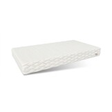 Matras met gewatteerde hoes 160x200 cm Wit Koudschuim H3